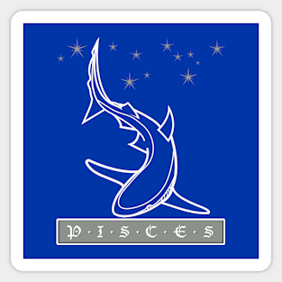 Pisces the Fish Sticker